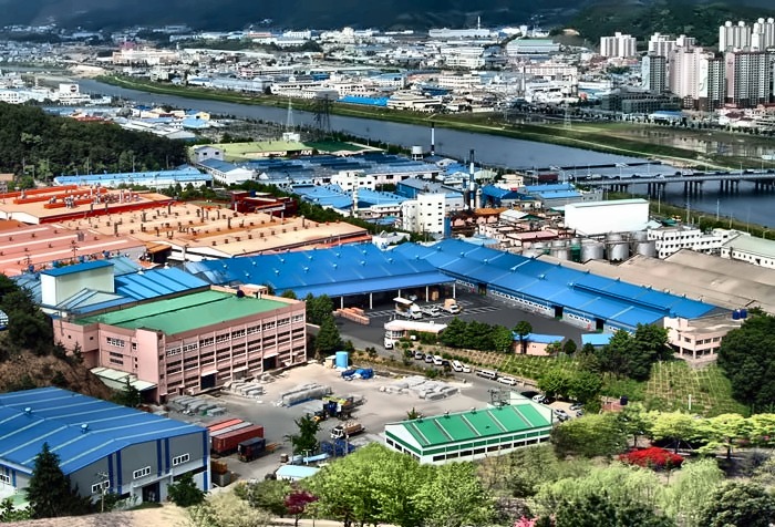 원림부산공장 전경